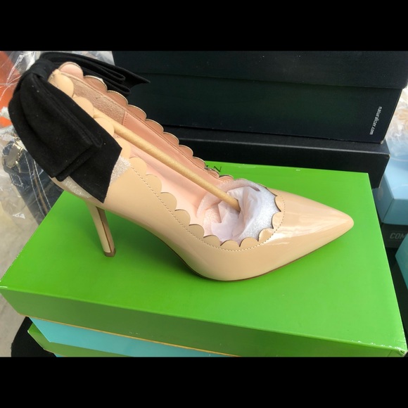 Kate Spade Emana Pale Blush Patent Last pair: Size 7 - Picture 3 of 10